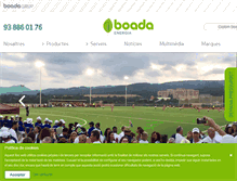 Tablet Screenshot of boadaenergia.com